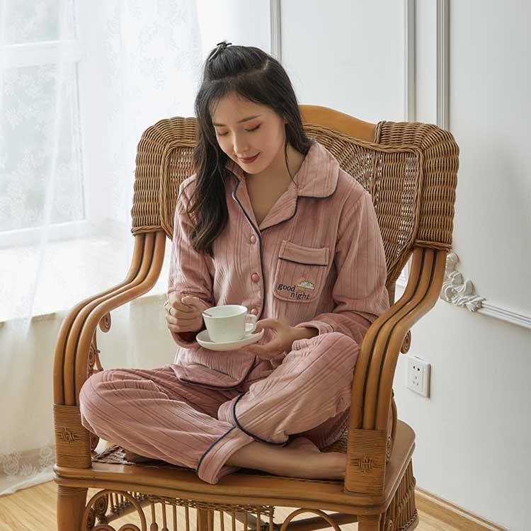 秋冬珊瑚绒睡衣